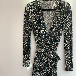 Diane Von Furstenberg wool wrap dress